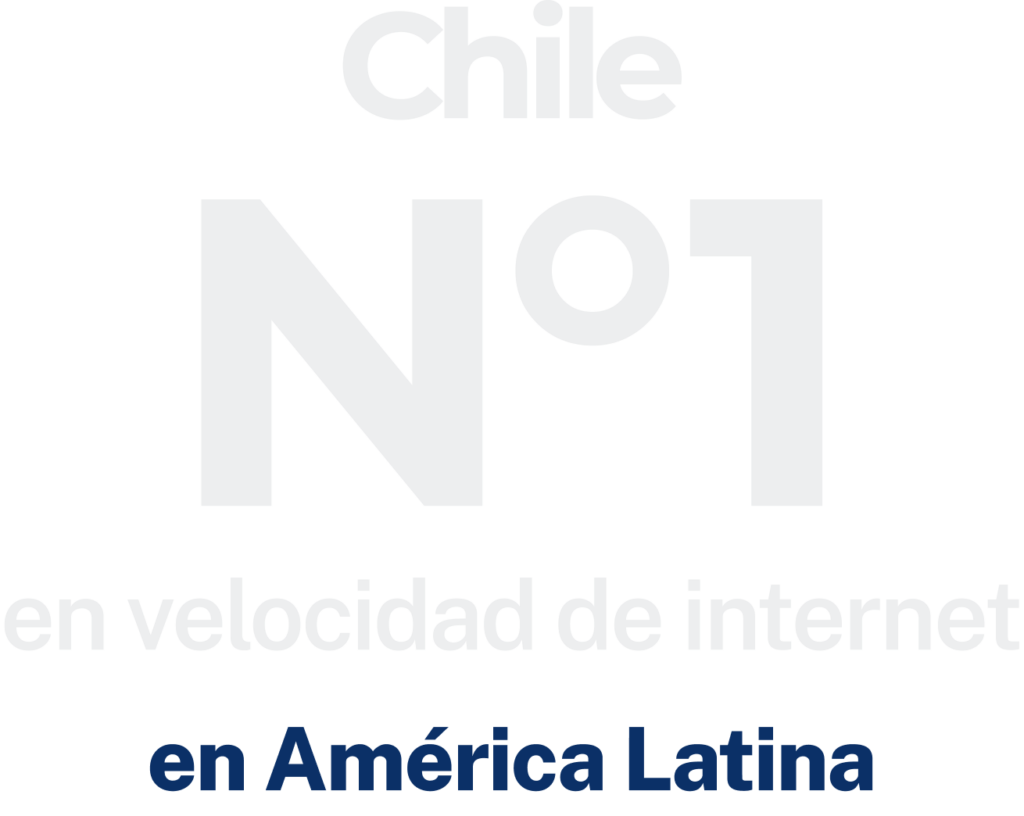 Chile Nº 1 en velocidad de internet
